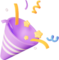 Image of a Party Popper Emoji